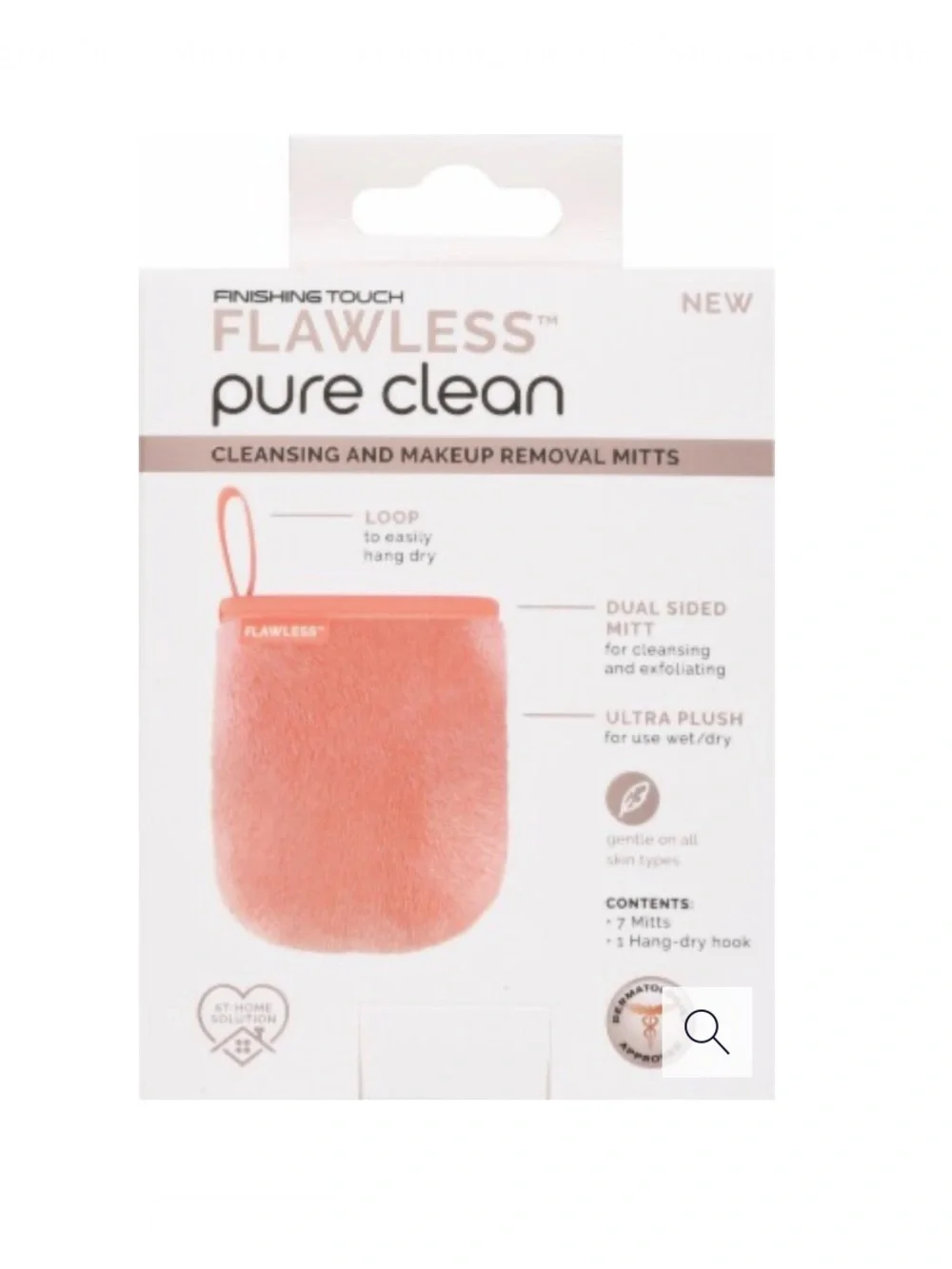 FINISHING TOUCH FLAWLESS PURE CLEAN MAKEUP REMOVER (NEW WITH TAGS)